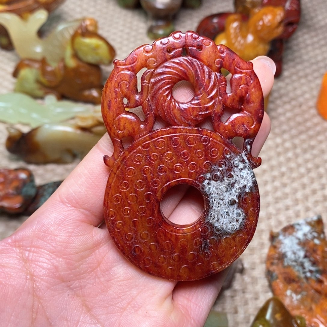 白玉菩提吊坠白玉菩提白玉菩提摆件