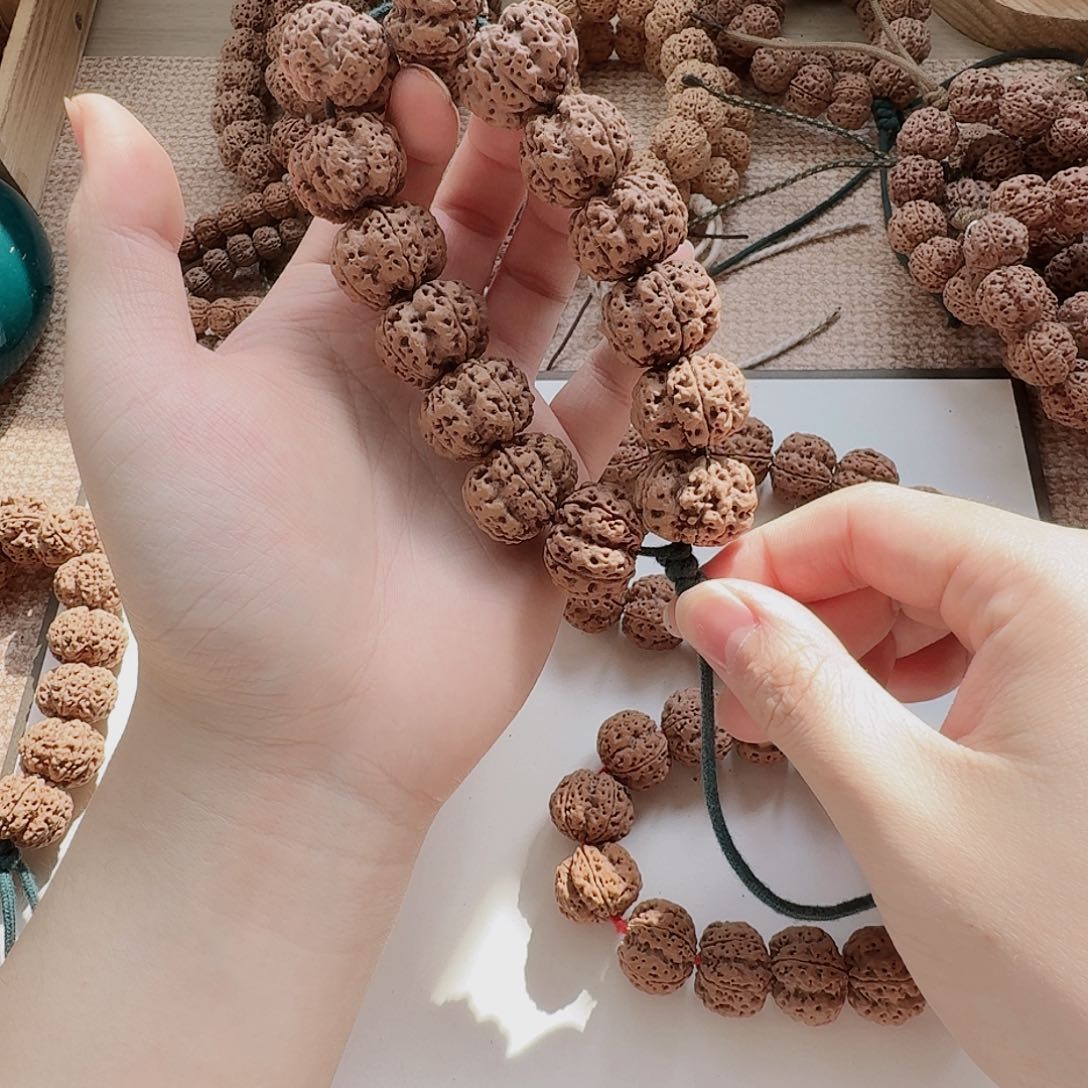 金刚菩提吊坠野生梅花24.5