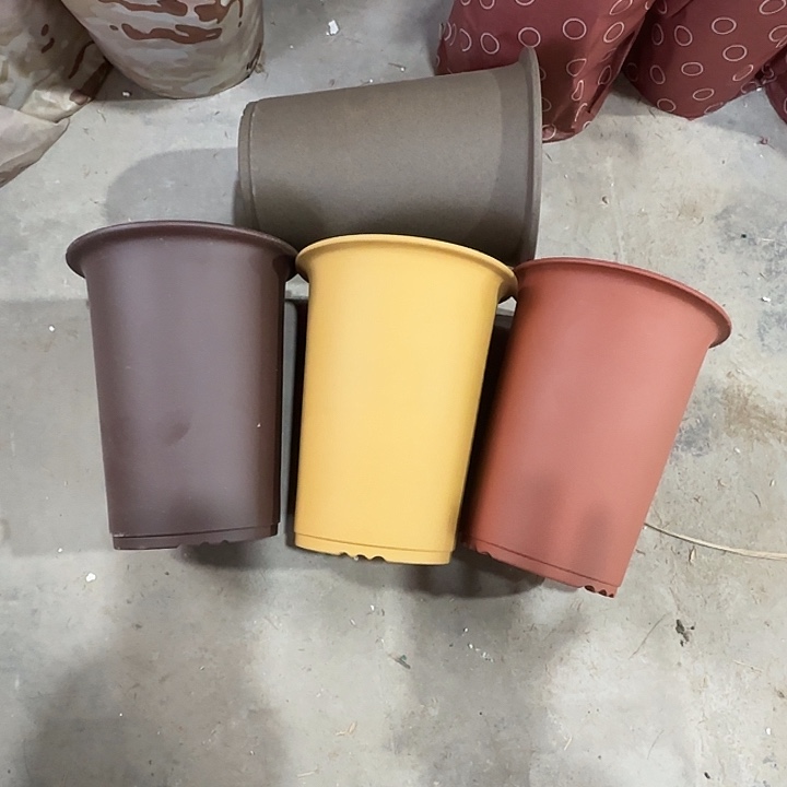 15×19四只手工小桶盆   