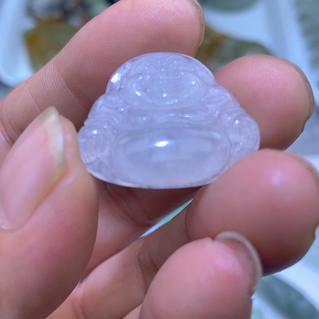 定制翡翠未镶嵌佛