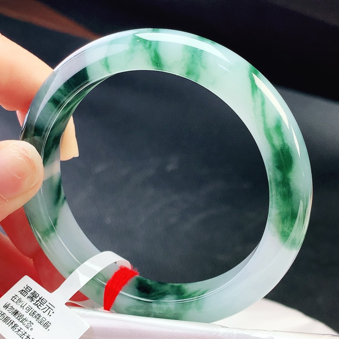 未镶嵌手镯翡翠59圈