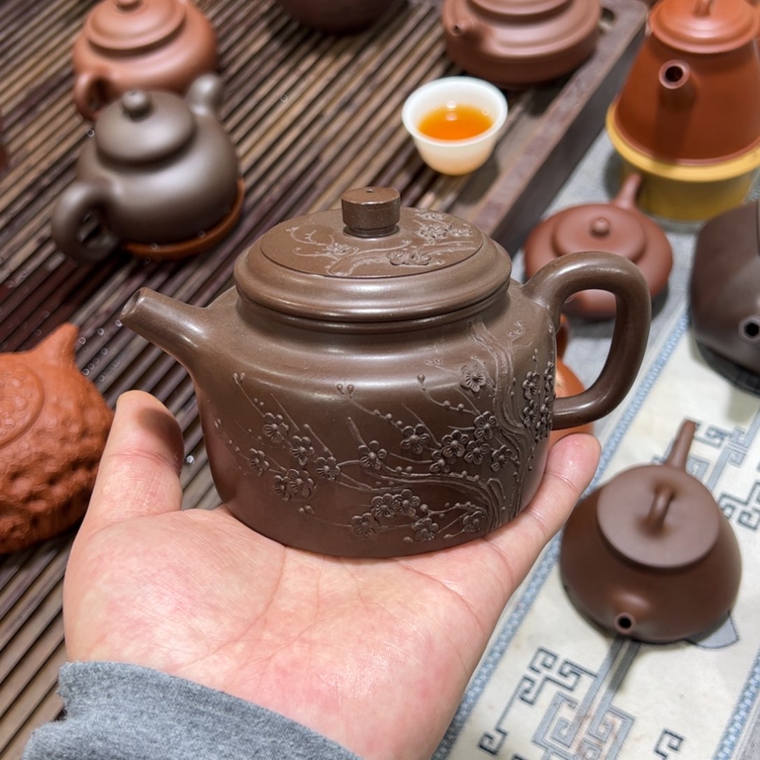 紫砂茶壶健健康康