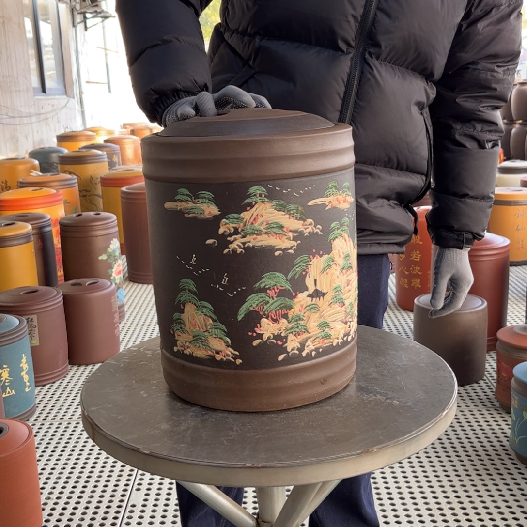 紫砂茶叶罐茶叶罐