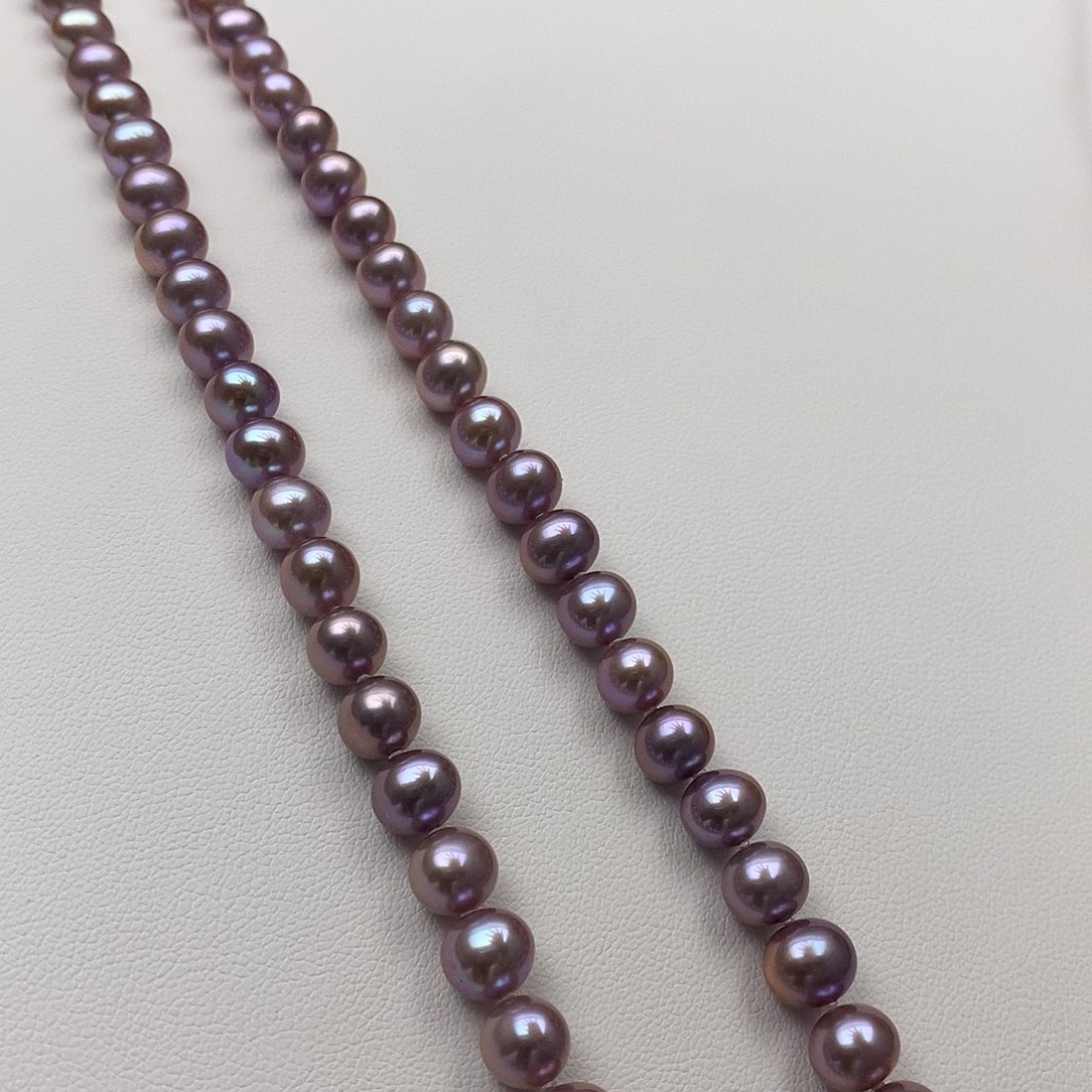 淡水珍珠耳饰银S925镶嵌