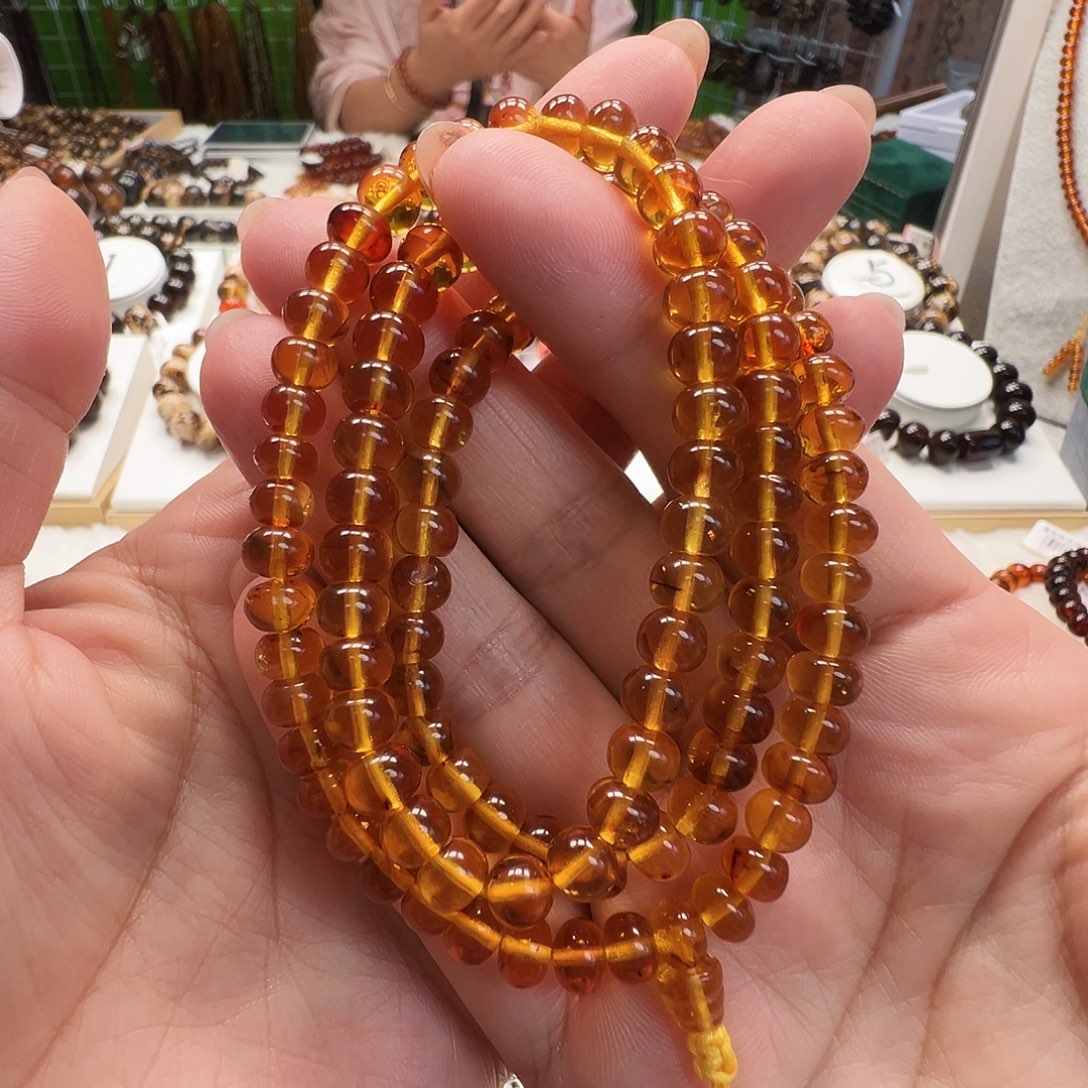 琥珀未镶嵌裸石抚顺琥珀6金珀