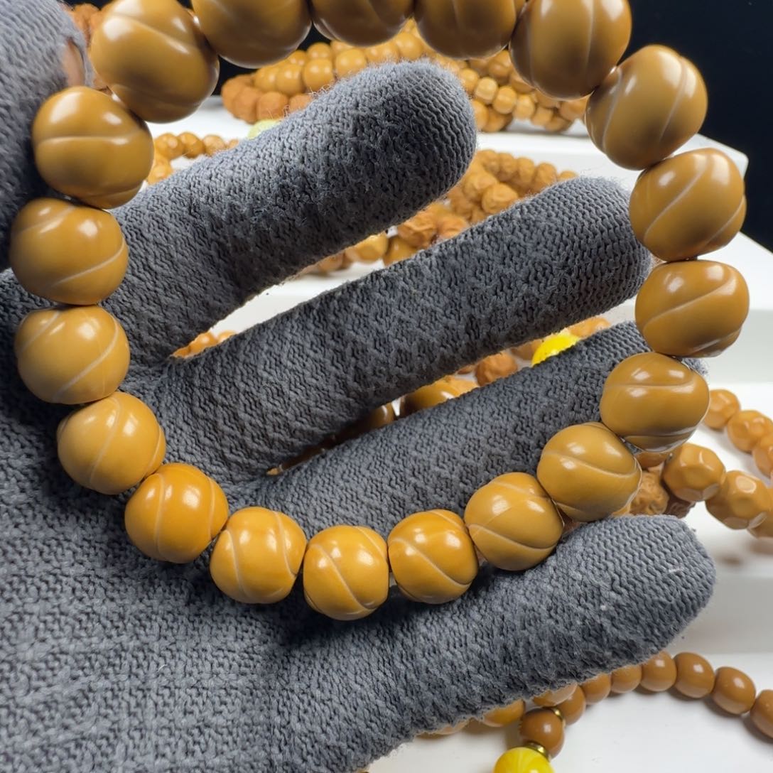 猴头核桃手串猴头麻花卡12+