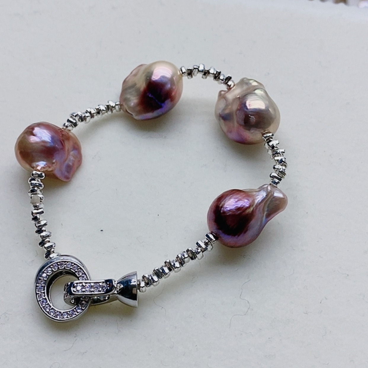 【闪购商品】淡水珍珠耳饰银S925镶嵌