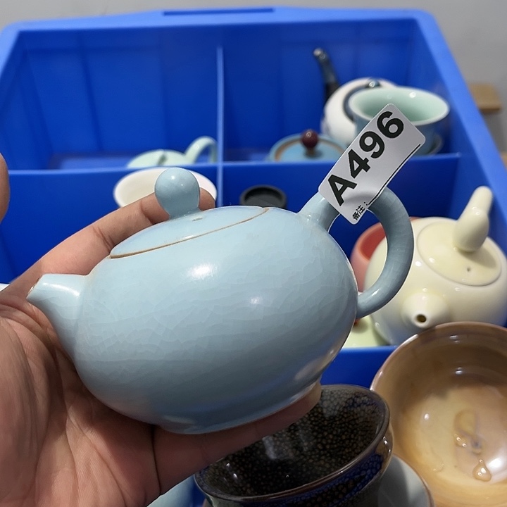 茶具默认微瑕瓷器、茶具、壶、摆件，介意勿拍 