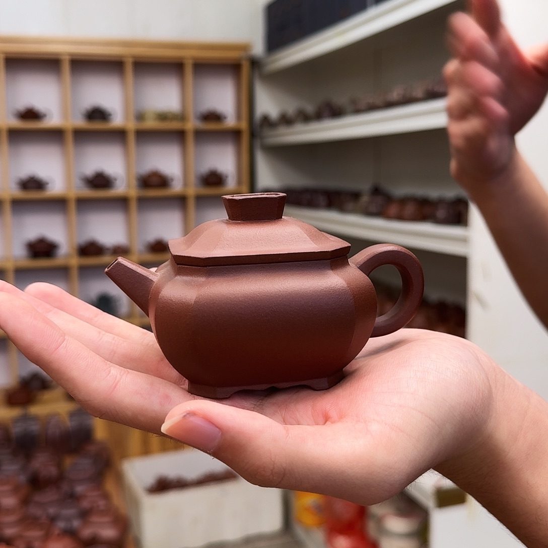 茶壶紫砂八方巨伦160cc