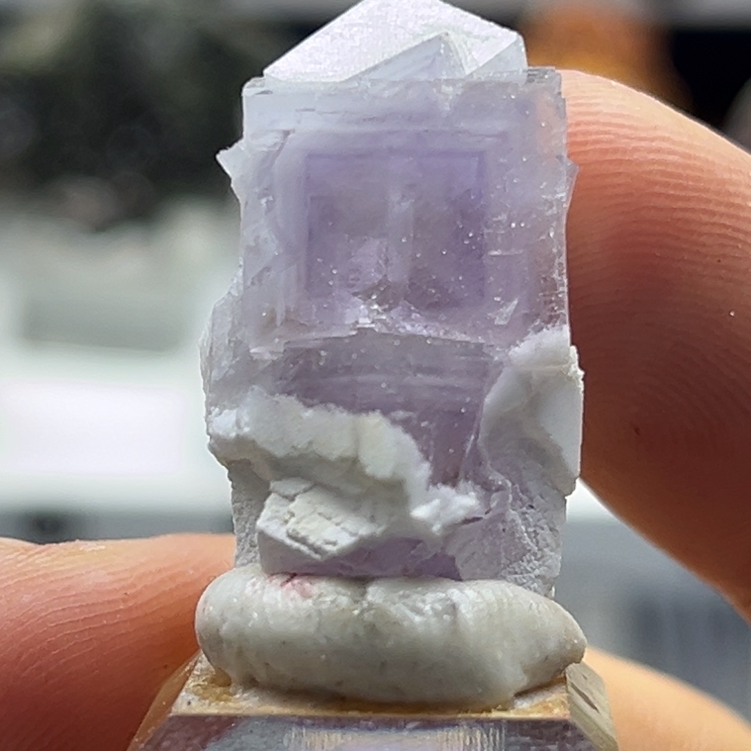 石材云南瓷感紫萤石