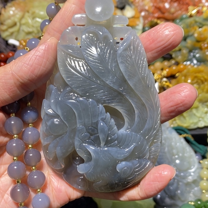 岫玉岫玉吊坠未镶嵌