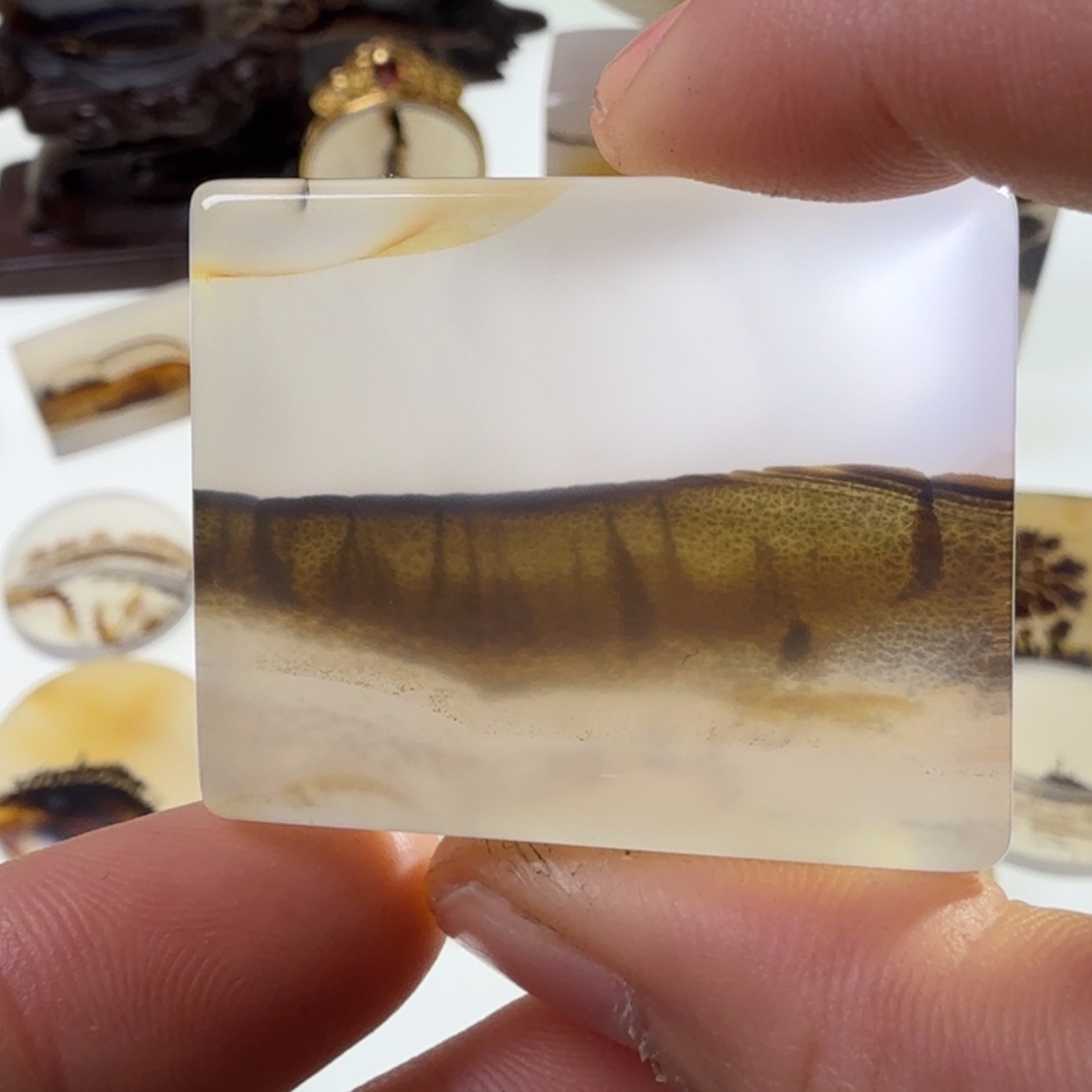 玛瑙/玉髓未镶嵌珠宝半成品