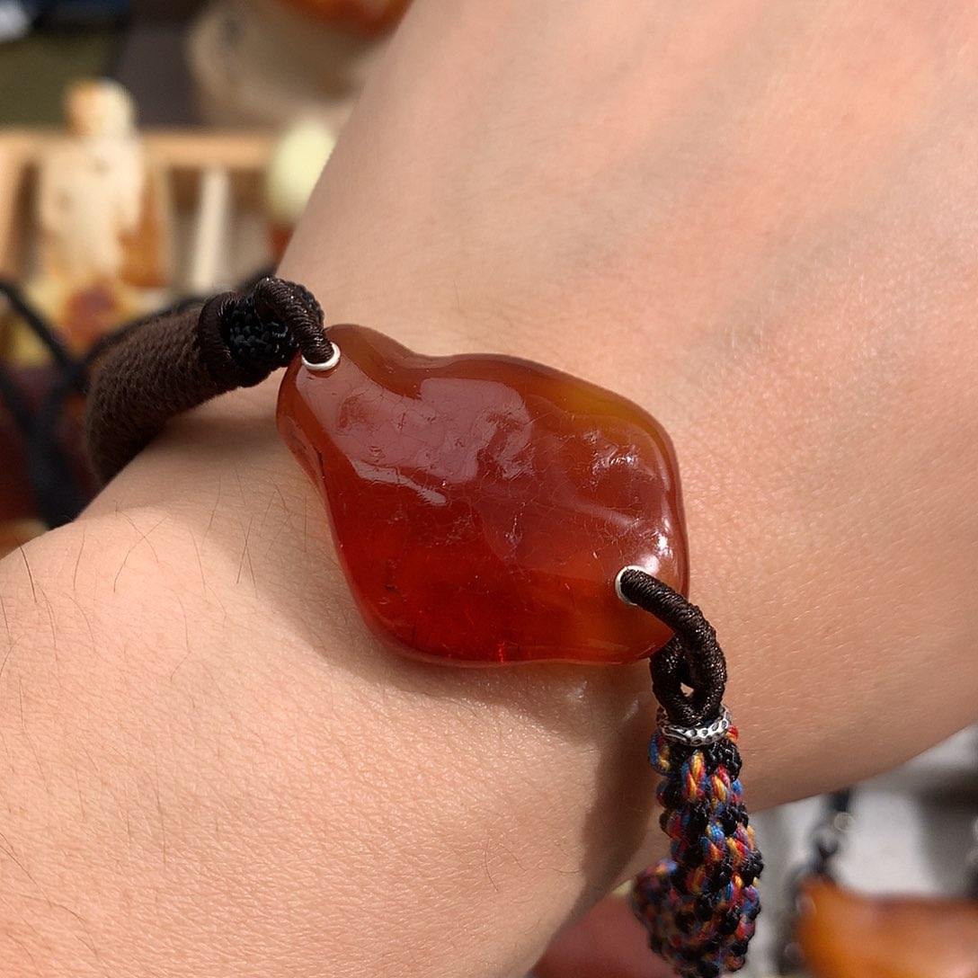 蜜蜡裸石未镶嵌你