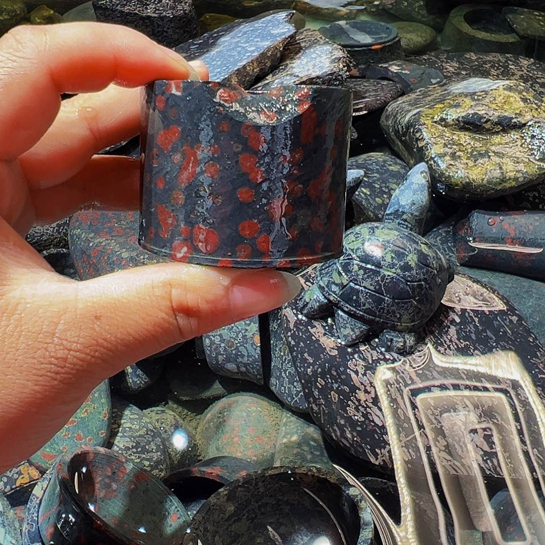 梅花玉鱼缸石茶周边不退不换