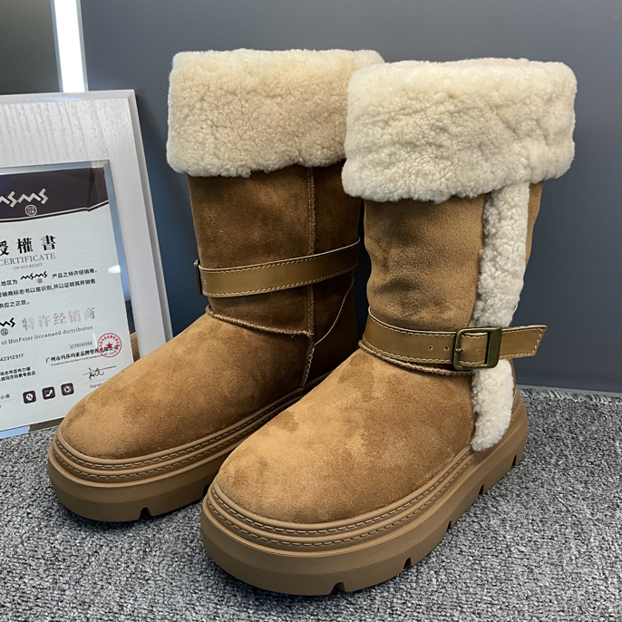 玛莎玛索79-286dm冬季加厚时尚保暖雪地靴