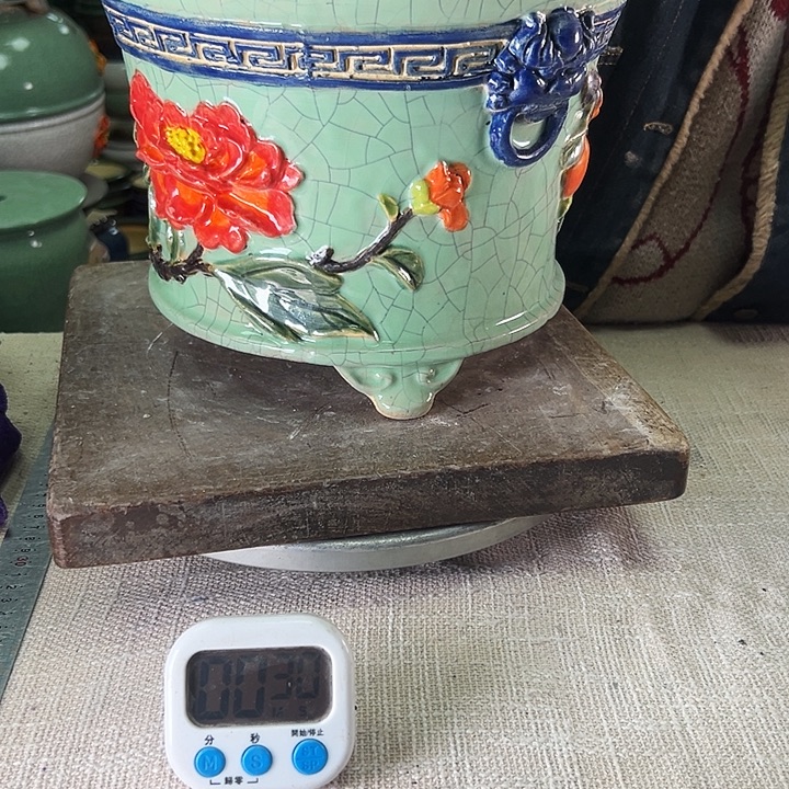 云***泳坤堂石湾花盆陶瓷