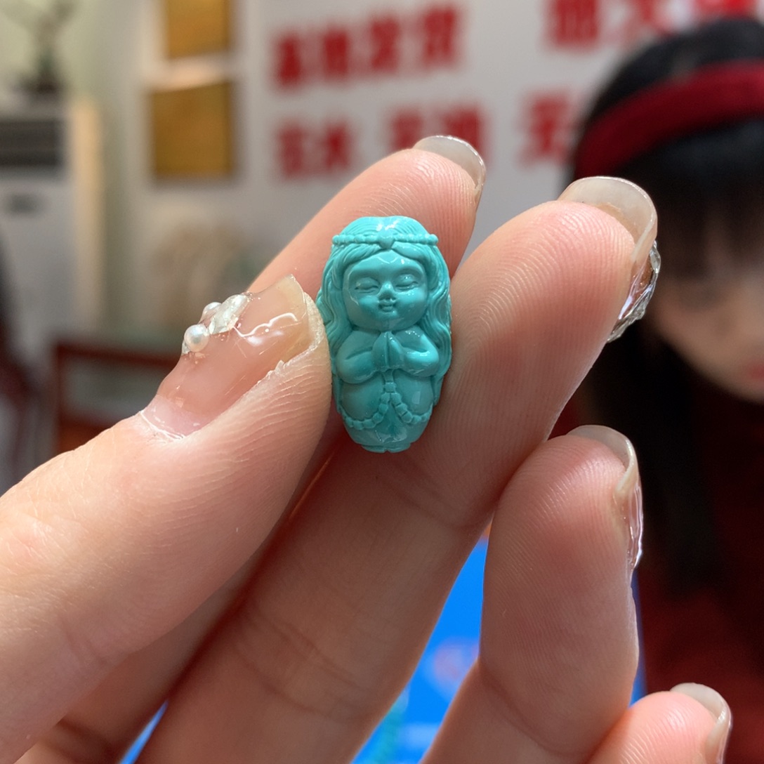 绿松石配饰未镶嵌