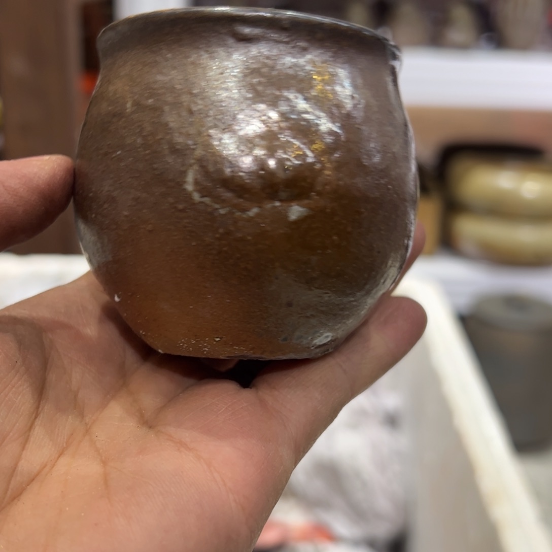 贵台龙窑柴烧茶壶158