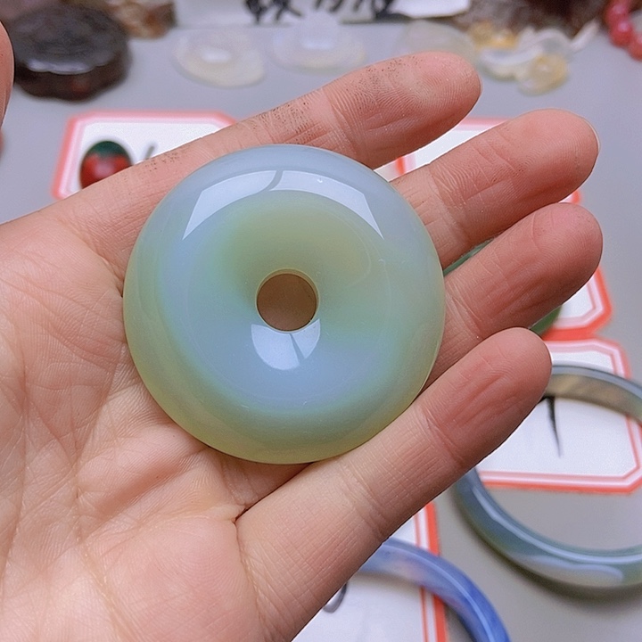 【闪购商品】未镶嵌玛瑙/玉髓珠宝半成品福*