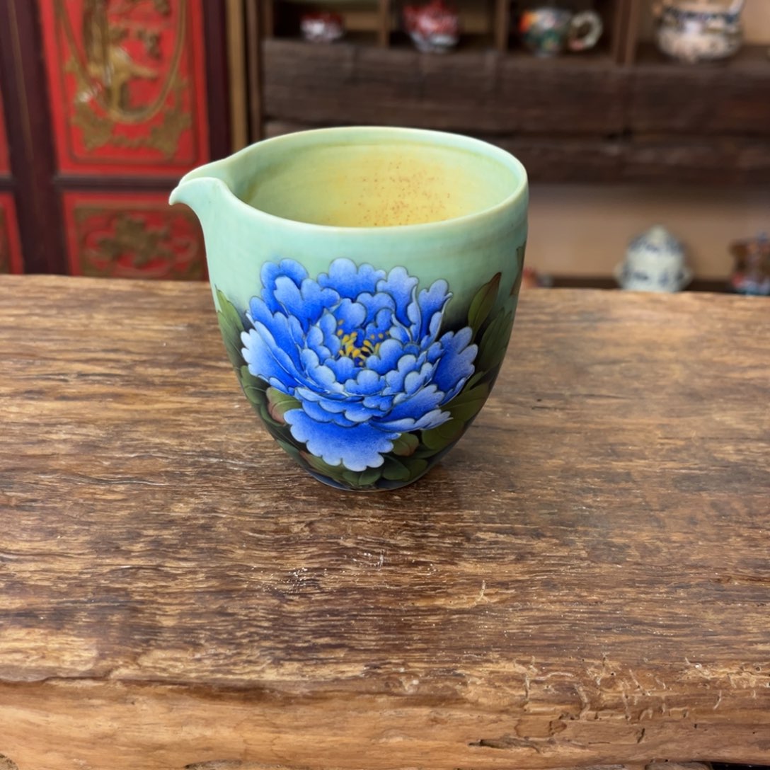 柴烧手工手绘陶瓷