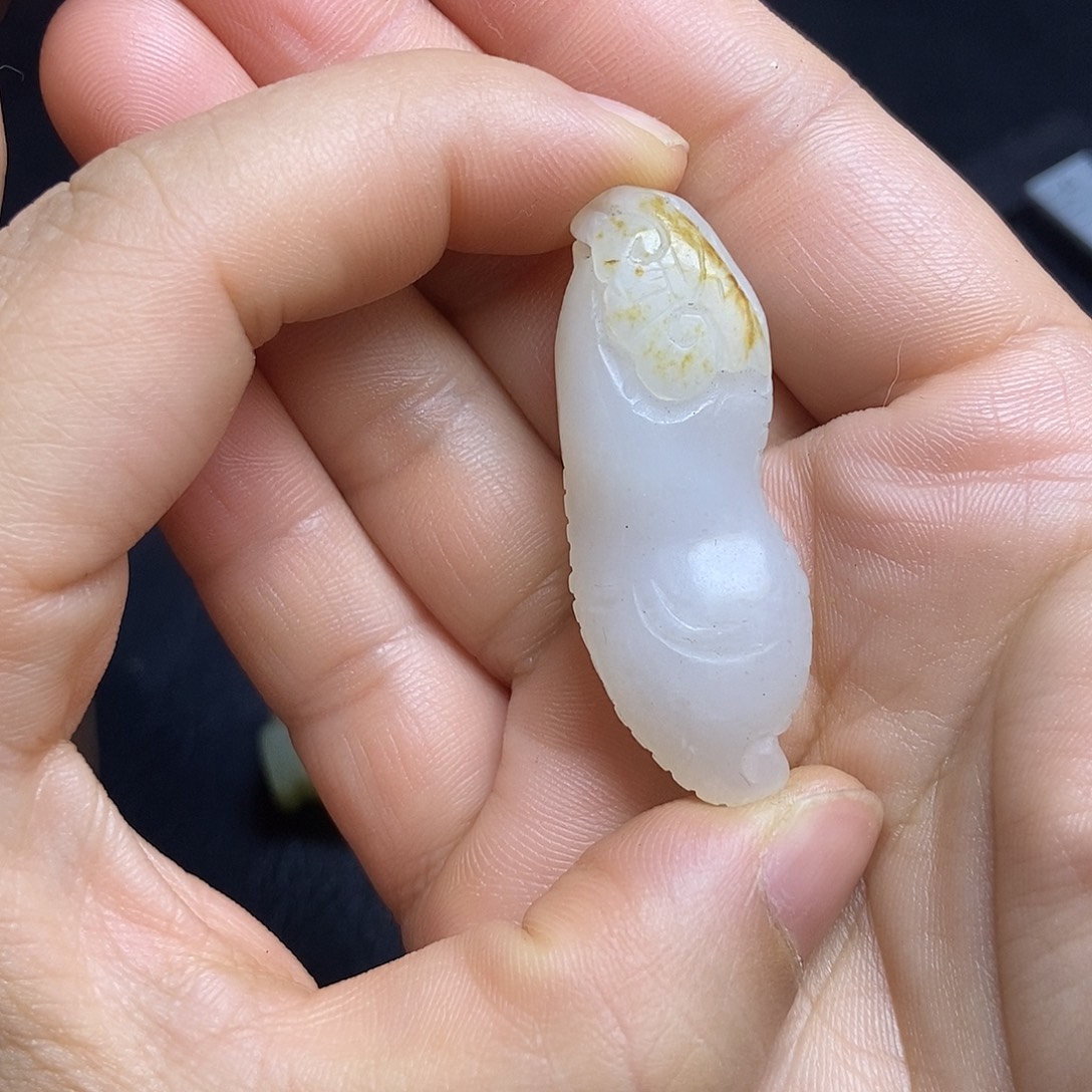 吊坠白玉菩提精品玉