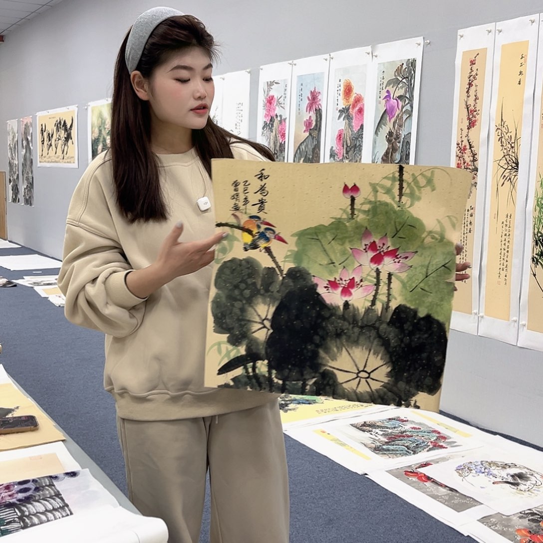 国画纯手绘字画作品