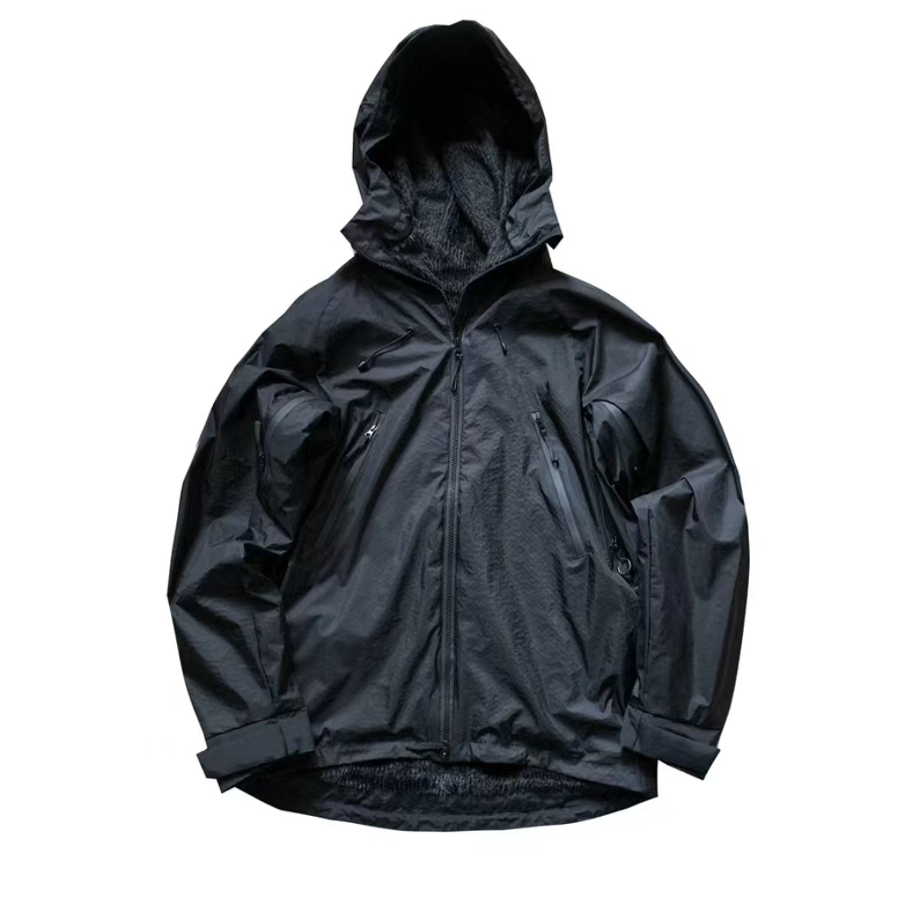 原单外贸山|道户外防风防水加绒冲锋衣外套