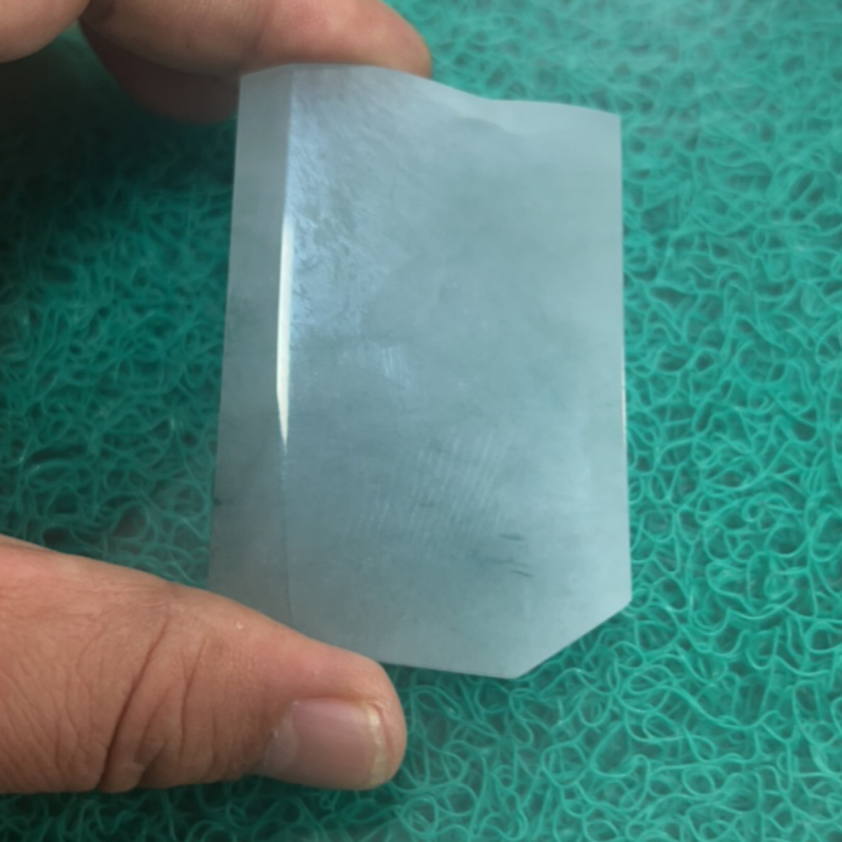 翡翠定制片料带飘花