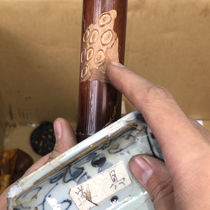 陶瓷孤品单件车里拍