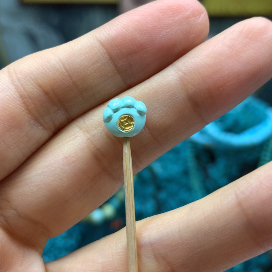 绿松石配饰未镶嵌