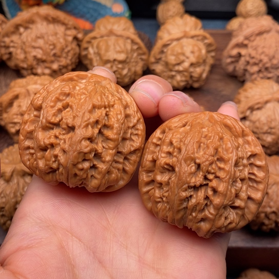 文玩核桃把件41精品大粗筋