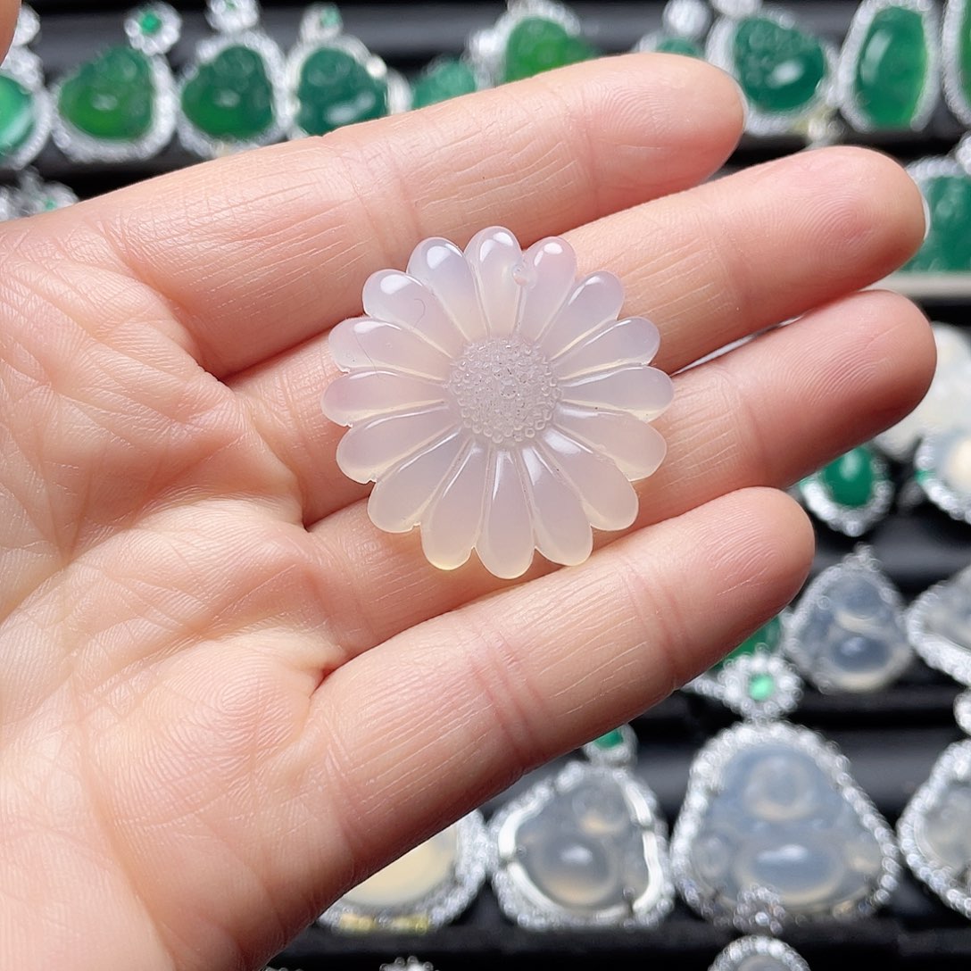 玛瑙/玉髓挂件未镶嵌