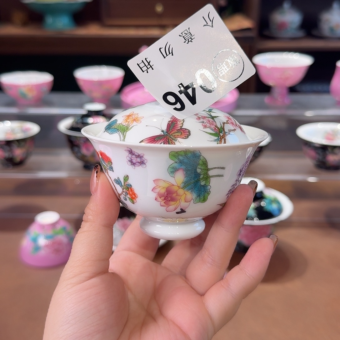 珐琅彩主人杯茶具系列