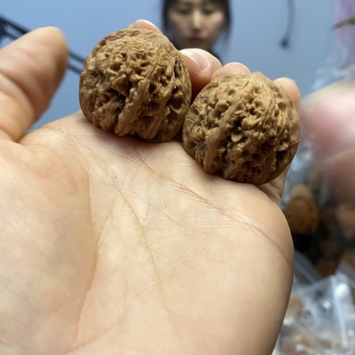 把件文玩核桃32迷你龙洞峪油小众
