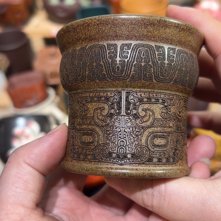 茶杯紫砂宜兴紫砂主人杯