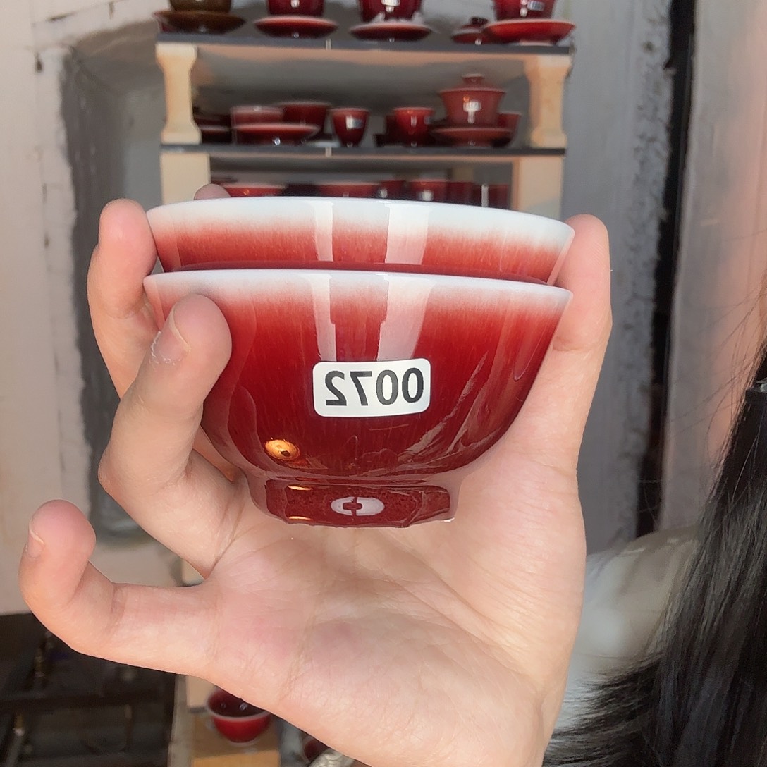 瓷片景德镇郎红陶瓷