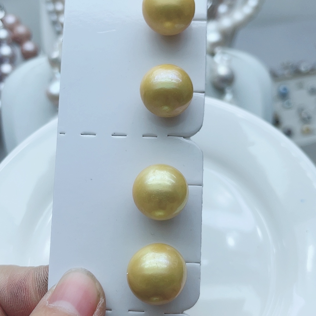 淡水珍珠颈饰钛钢