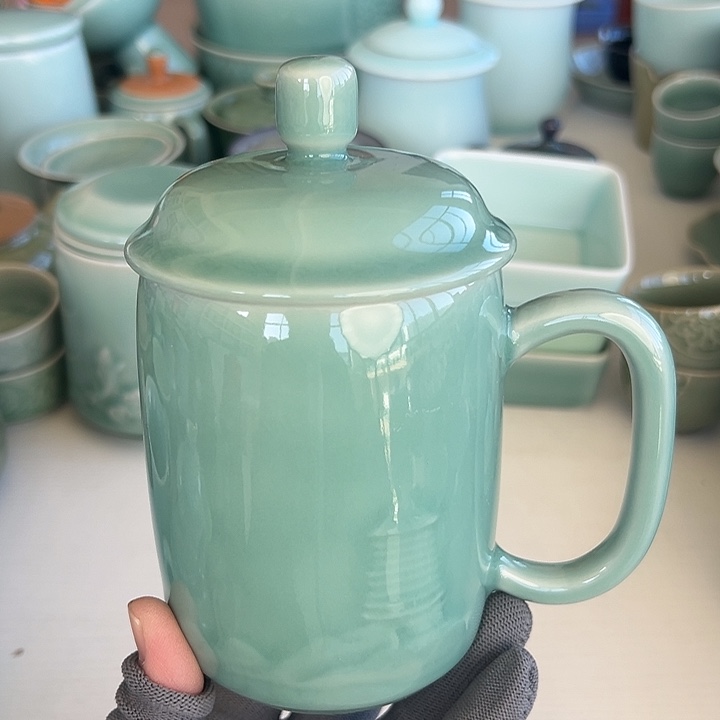 小米茶器龙泉青瓷