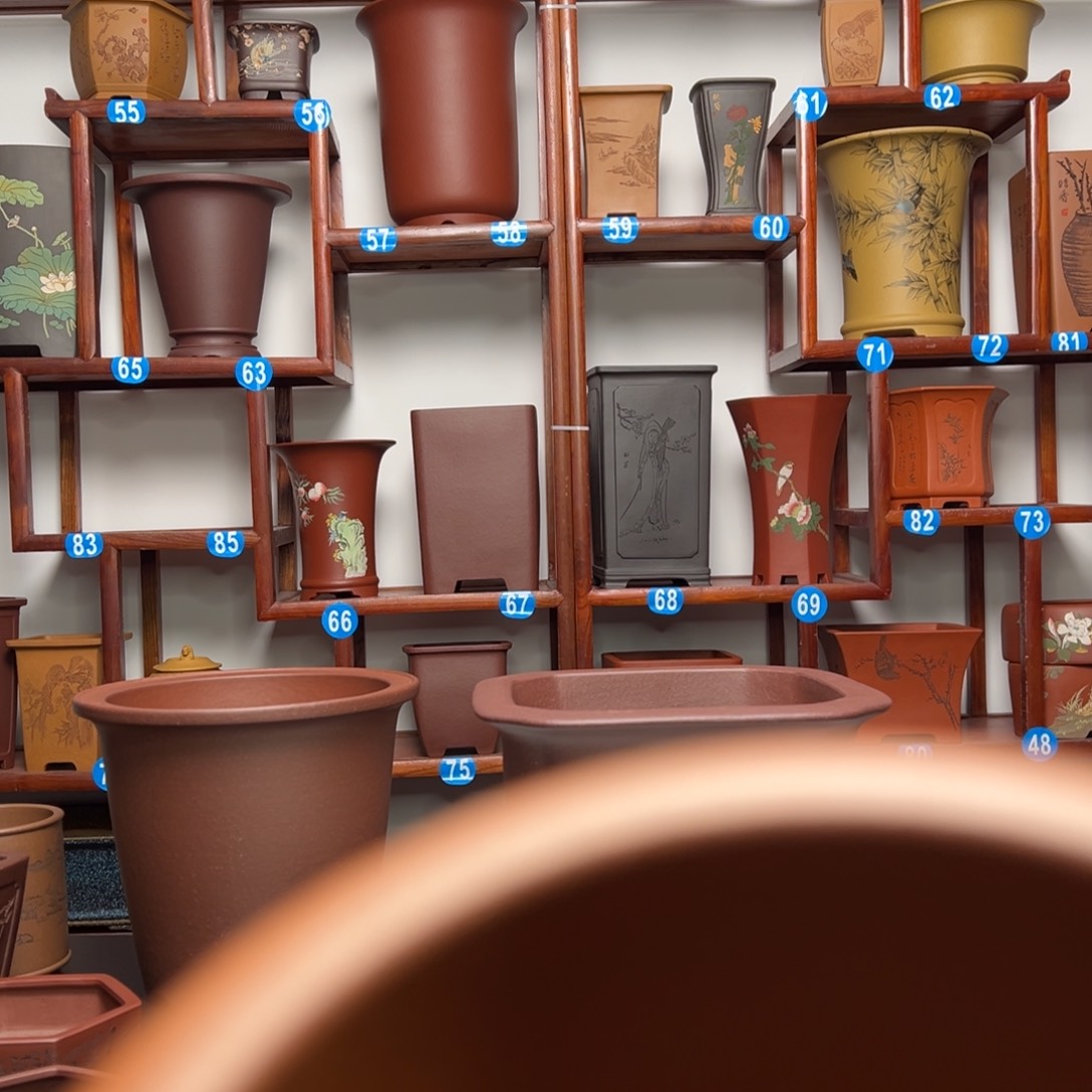 紫砂花盆平**生四方花盆