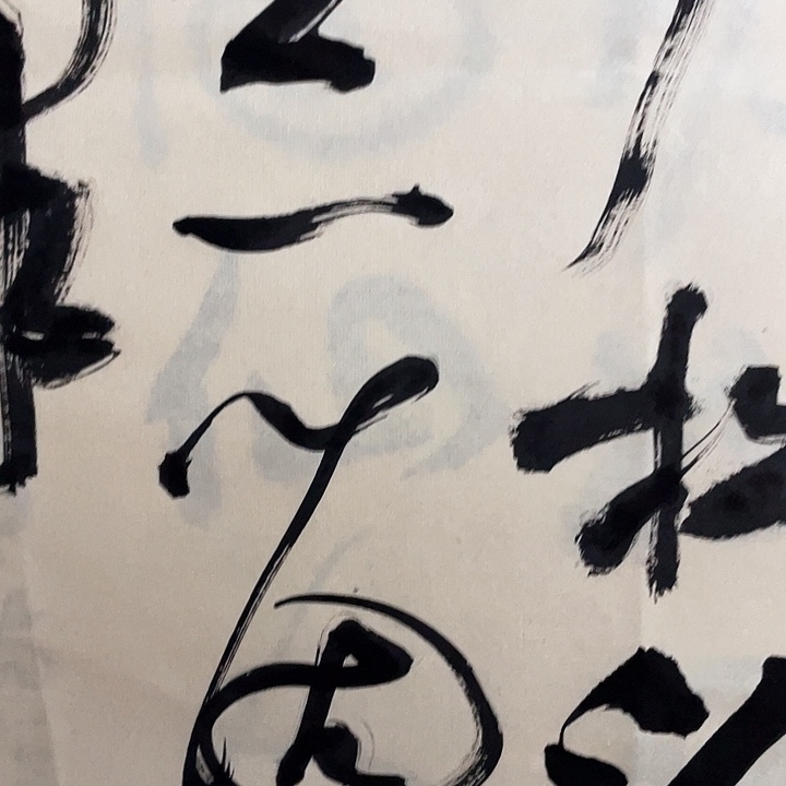 书法来****烟暮色苍茫看劲松