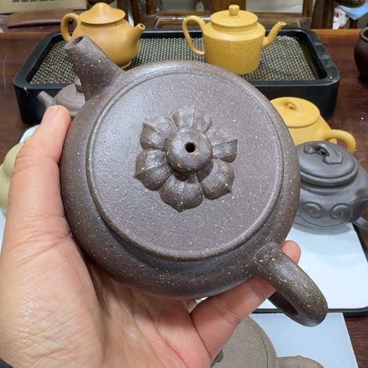 紫砂茶壶20目手工泥半手工