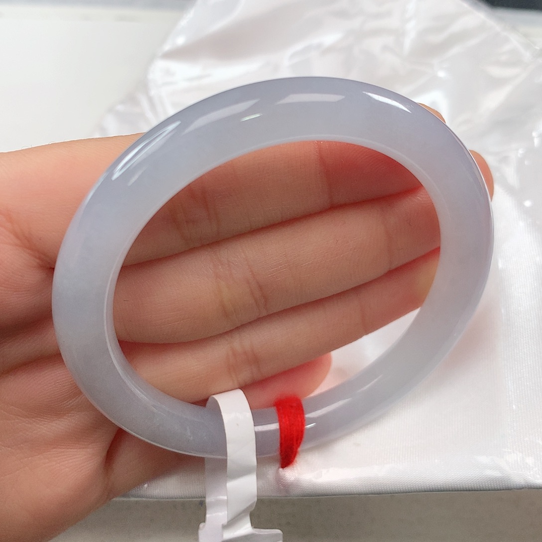 翡翠手镯未镶嵌 圆条①⑤⑨