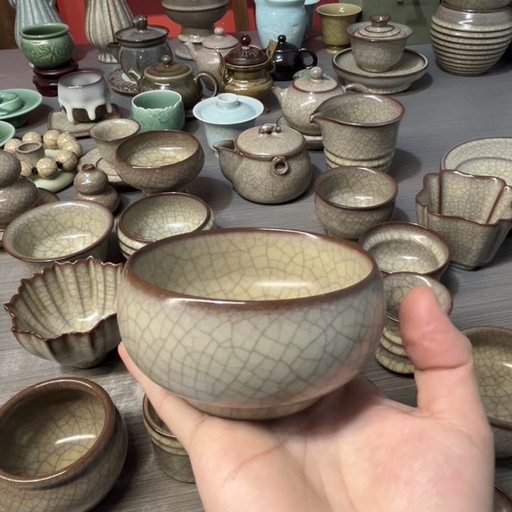 蒋加宝 传世哥窑 秋实杯