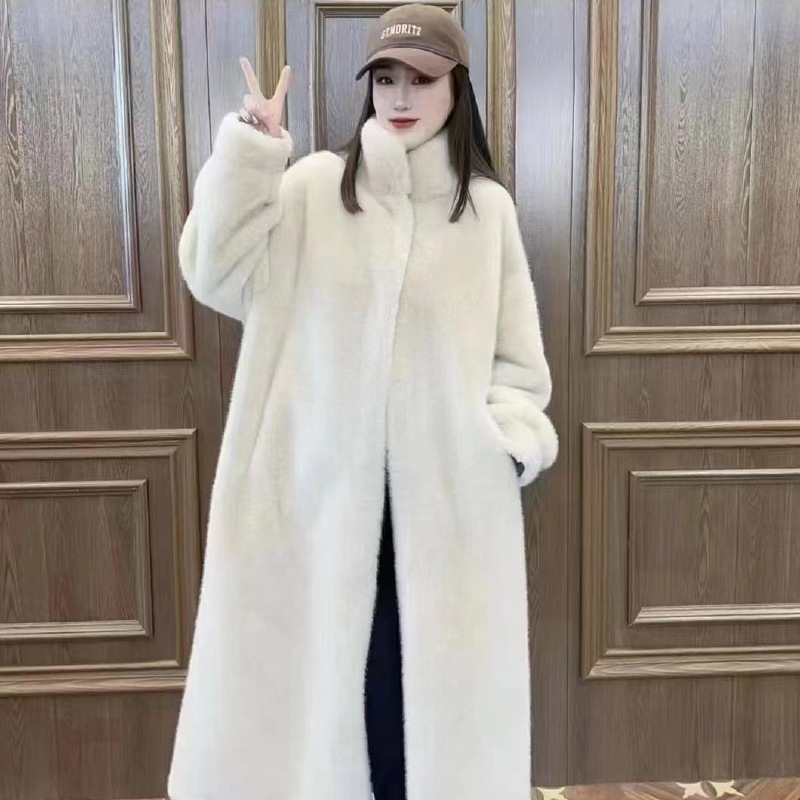 2025春秋季新款女士长款大衣慵懒风时尚显高潮流长外套高级感轻奢