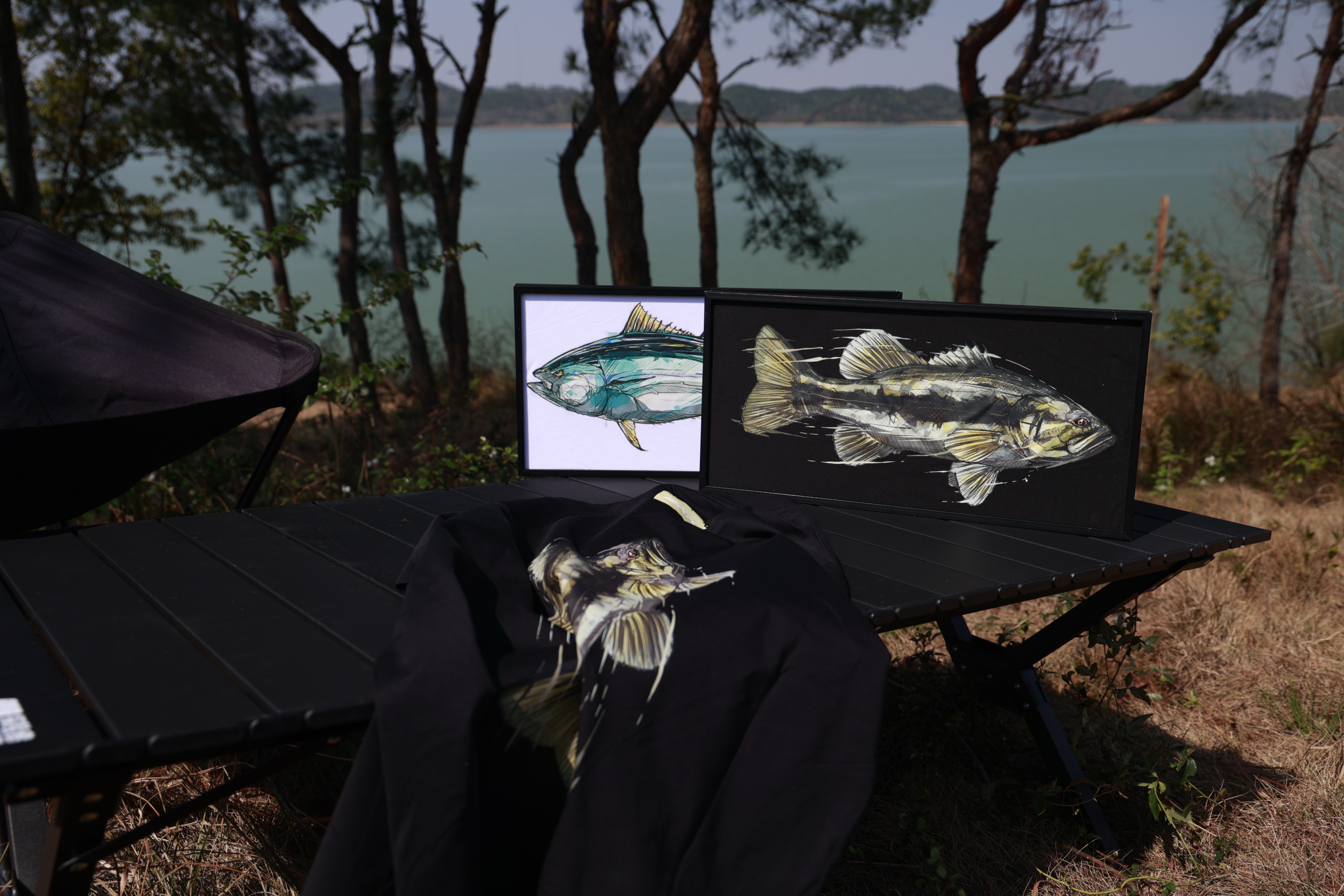 BKK鲈鱼白色短袖XL