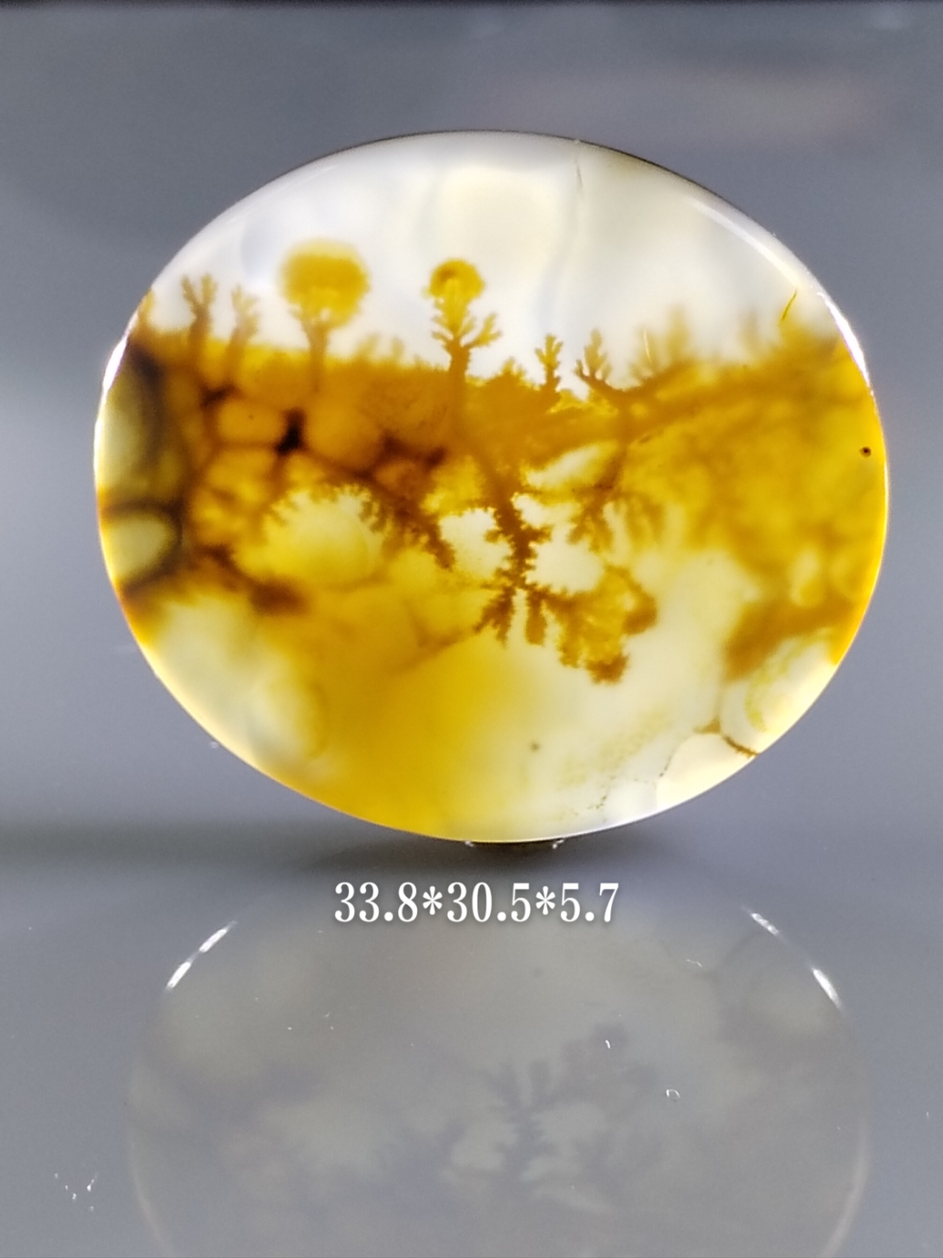 天然海洋玉髓草花意境吊坠上新货