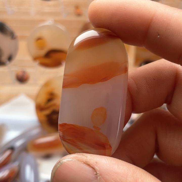 玛瑙/玉髓吊坠未镶嵌