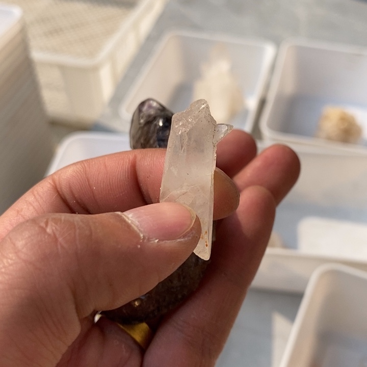 水晶水晶原石摆件未镶嵌大*璐