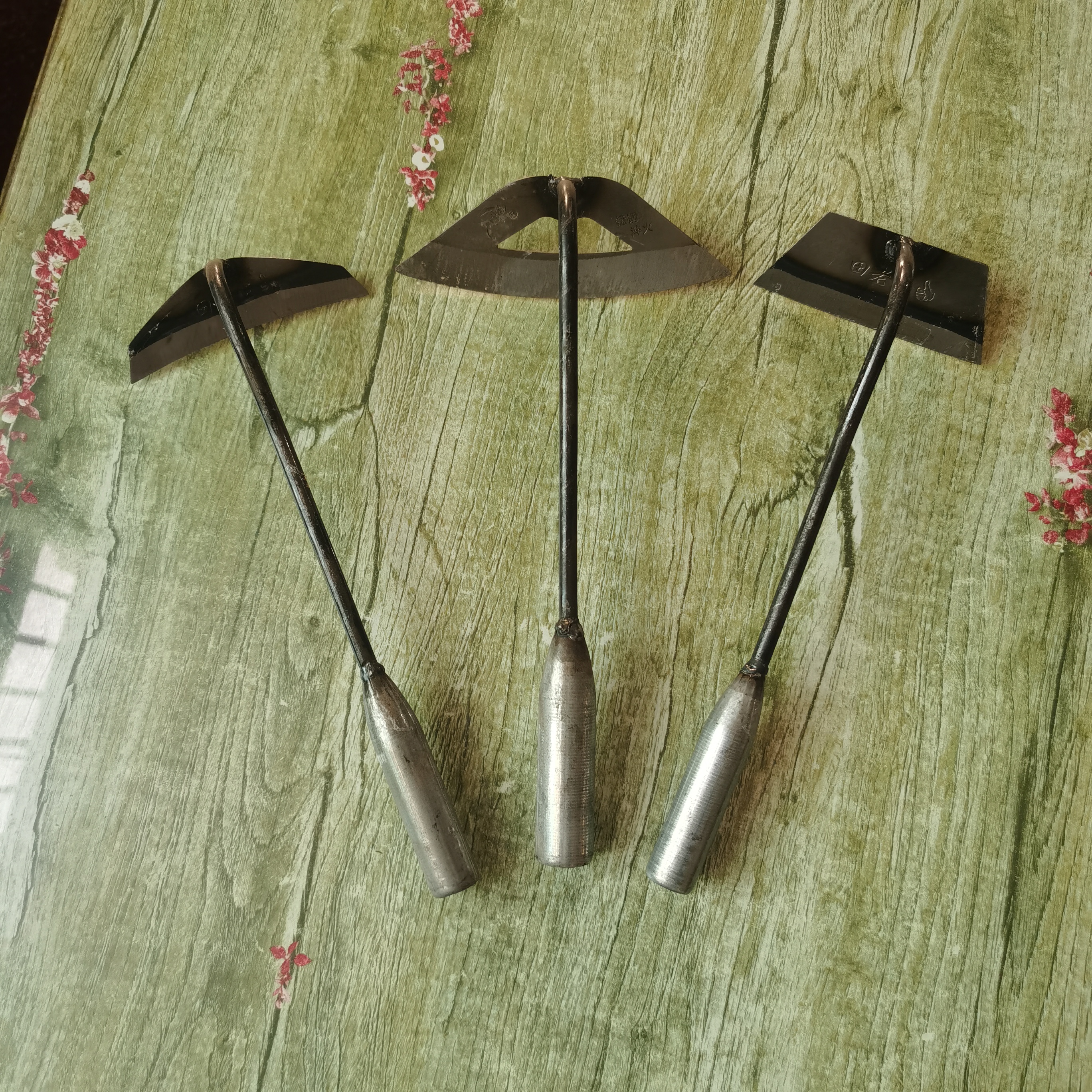 家用除草松土专用月牙小锄头新款手拿轻巧农用工具