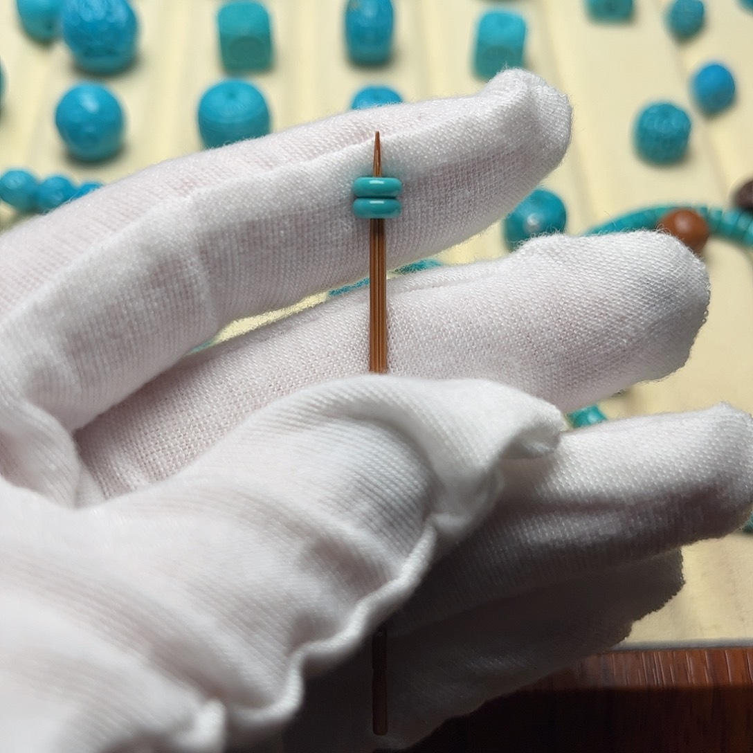 绿松石未镶嵌无镶嵌天然绿松石隔片5.2